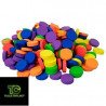 Discos Collarin Neopreno de Colores 5.5cm Neptune 190 u.