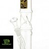 Bong de cristal con Hoja 35,5cm  Z-003