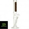 Bong de cristal con Hoja 35,5cm  Z-003