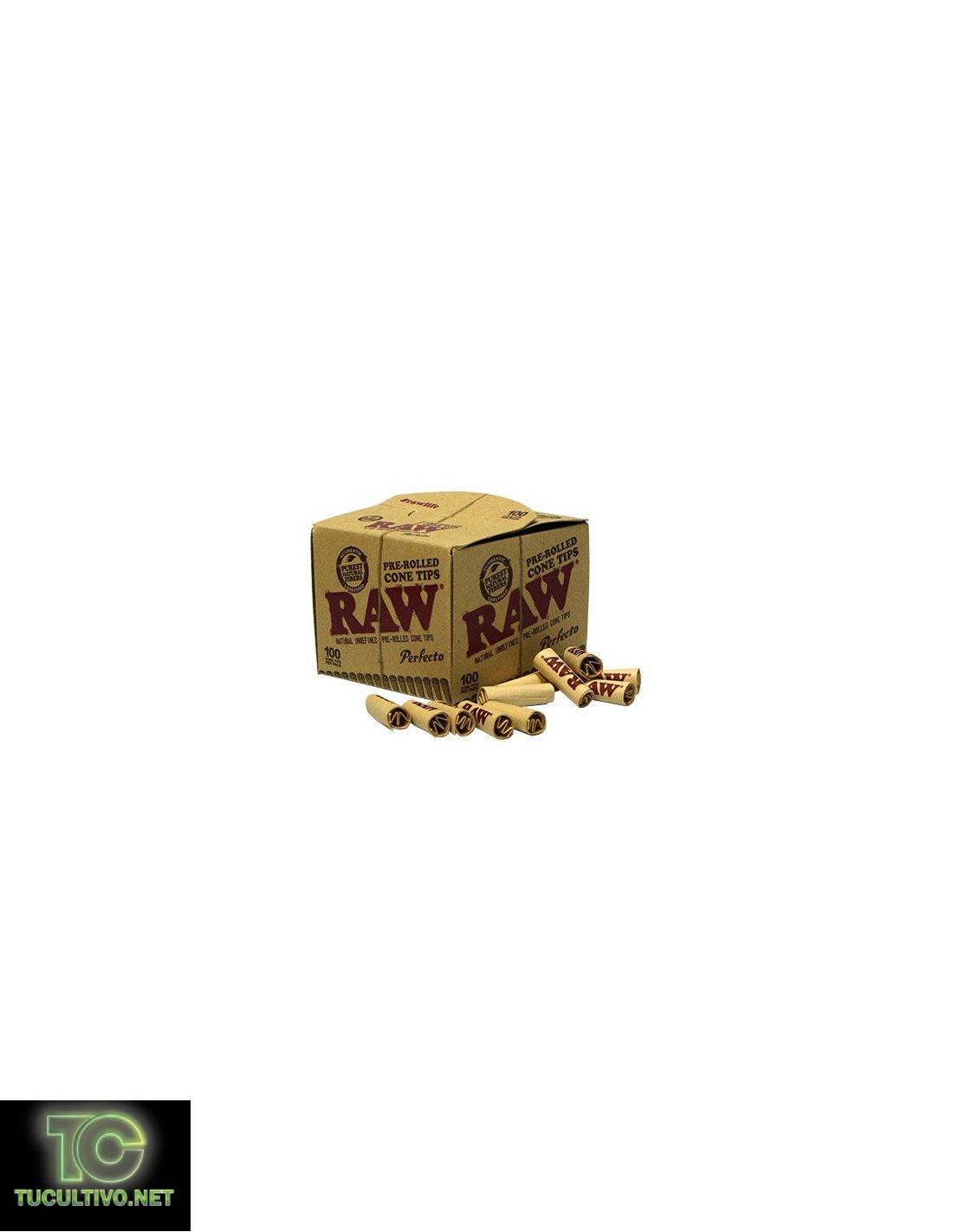 acheter filtre raw pre rolled, Filtre en carton - toncar