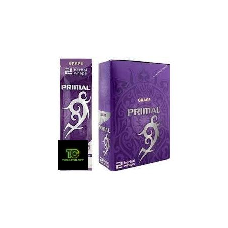 Primal Herbal Wraps GRAPE sabor Uva